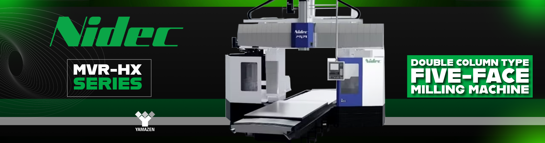 Nidec MVR-Hx | 5-Face Machining Centers for Large-Format Milling